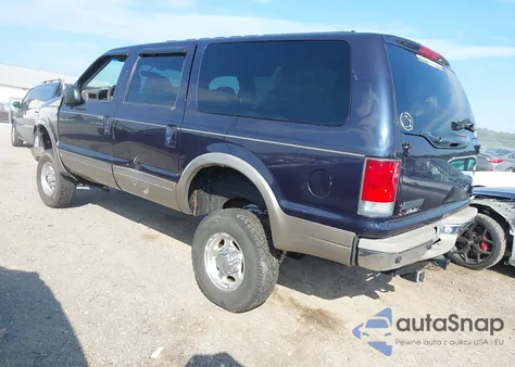 2000 Ford Excursion Limited z USA, uszkodzony, nr VIN 1FMNU43S0YED77761